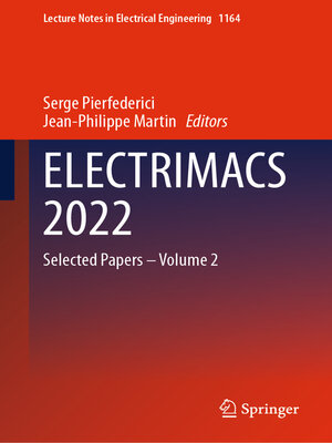 cover image of ELECTRIMACS 2022